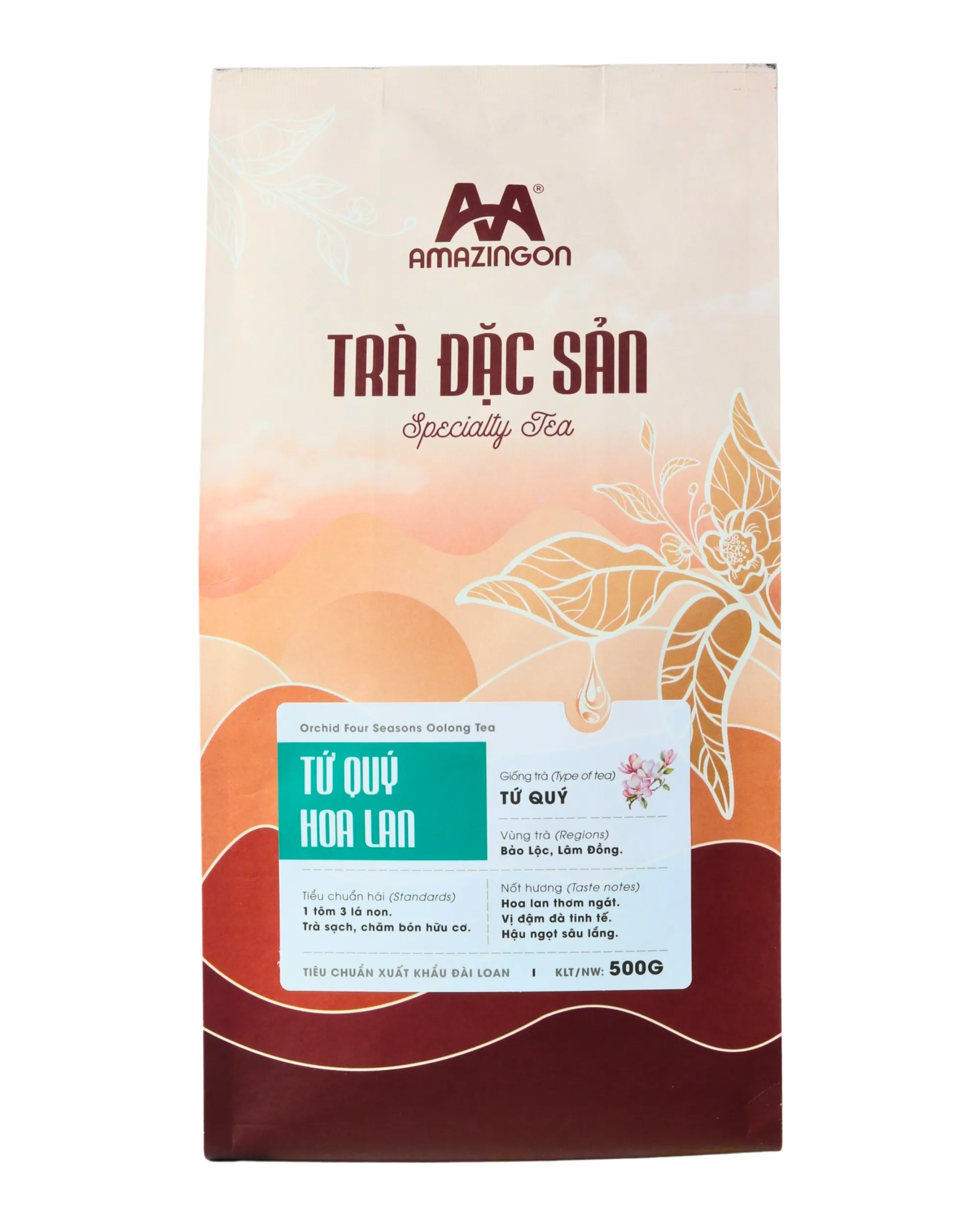 Trà Đặc Sản Tứ Quý Hoa Lan - 500g