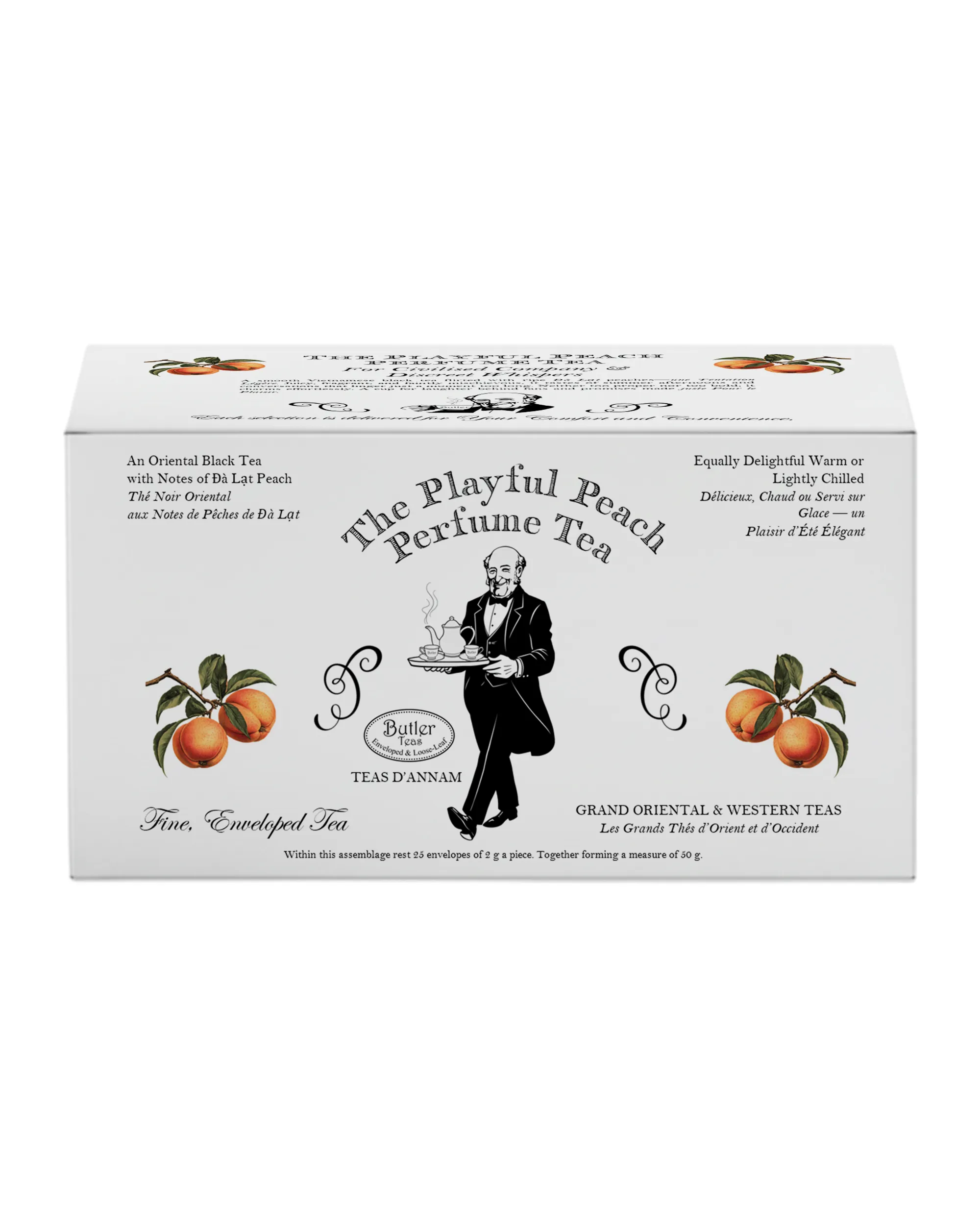 Trà Đen Việt Nam The Playful Peach Perfume Tea - 25 Túi Lọc